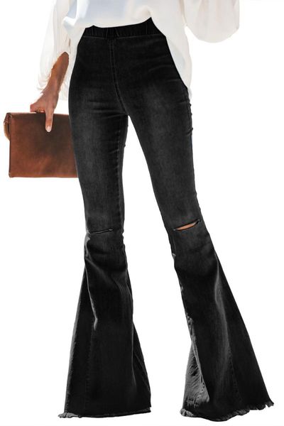 women's jeans plus size woman trouser retro high waist euroepan style denim flare pants, Blue
women's jeans plus size woman trouser retro high waist euroepan style denim flare pants, Blue