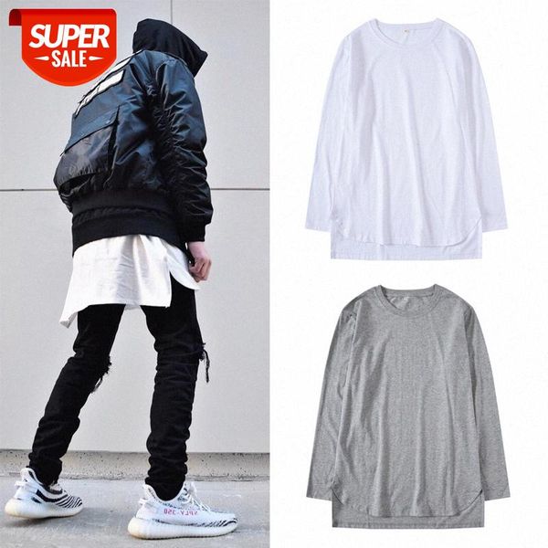 ins kanye bieber plain long-sleeved t-shirt loose hip-hop bottoming shirt for men and women couples #vf0f, White;black
ins kanye bieber plain long-sleeved t-shirt loose hip-hop bottoming shirt for men and women couples #vf0f, White;black