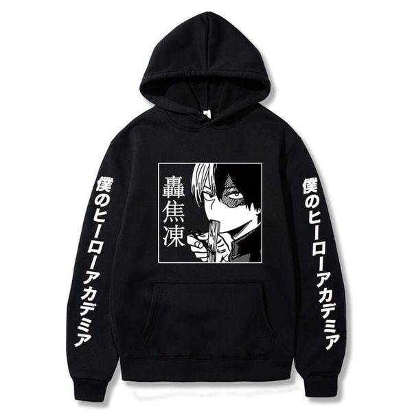 my hero college japane animation s todoroki street clothing casual long sve sweatshirt warm hoodie, Black
my hero college japane animation s todoroki street clothing casual long sve sweatshirt warm hoodie, Black