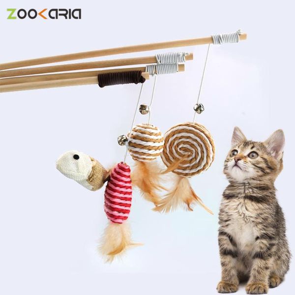cat toys pet teaser feather linen wand catcher stick interactive wood rod mouse toy with mini bell wholesale
cat toys pet teaser feather linen wand catcher stick interactive wood rod mouse toy with mini bell wholesale