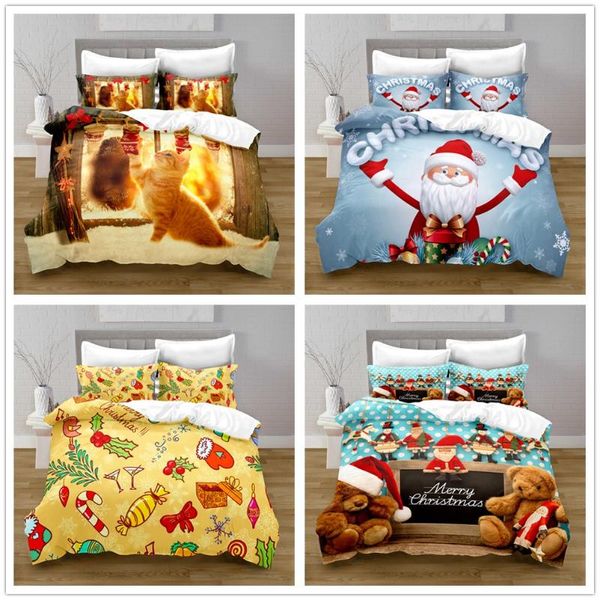 bedding sets 100% polyester cartoon christmas digital printing cover set with pillowcase boys and girls comforter
bedding sets 100% polyester cartoon christmas digital printing cover set with pillowcase boys and girls comforter