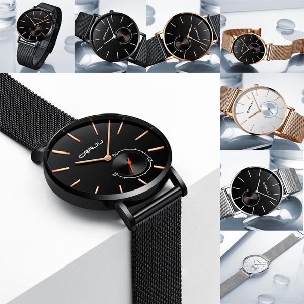 wristwatches casual quality movement sports watch 2021 30 meter waterproofing super thin men's business black leisure wristwatch, Slivery;brown
wristwatches casual quality movement sports watch 2021 30 meter waterproofing super thin men's business black leisure wristwatch, Slivery;brown