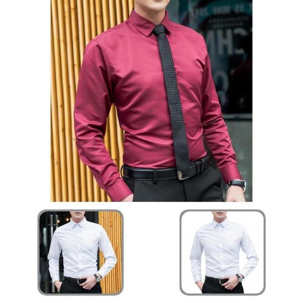 men's casual shirts men clothing stylish anti-wrinkle autumn shirt skin-friendly turn-down collar for daily wear, White;black
men's casual shirts men clothing stylish anti-wrinkle autumn shirt skin-friendly turn-down collar for daily wear, White;black