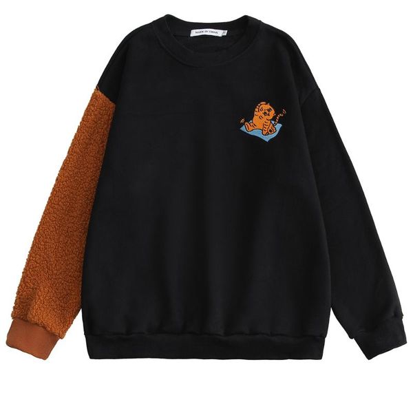 men's hoodies & sweatshirts oversize hoodie sweatshirt men women winter fleece pullover harajuku streetwear cute animal couple clothes, Black
men's hoodies & sweatshirts oversize hoodie sweatshirt men women winter fleece pullover harajuku streetwear cute animal couple clothes, Black