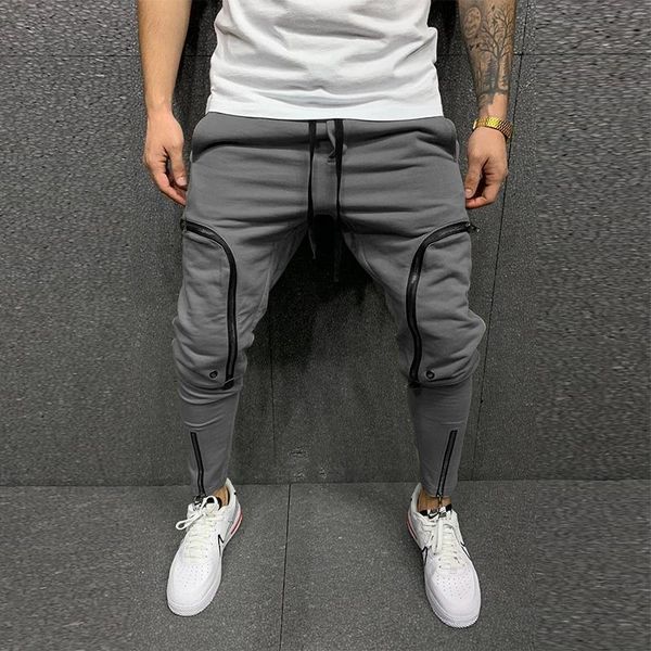 men's pants fashion zipper pockets slim pencil autumn male drawstring sweatpants summer casual vintage solid men trousers streetwear, Black
men's pants fashion zipper pockets slim pencil autumn male drawstring sweatpants summer casual vintage solid men trousers streetwear, Black