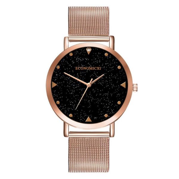 women lady quartz movement wrist watch gift fashion round dial with mesh band elegant lxh wristwatches, Slivery;brown
women lady quartz movement wrist watch gift fashion round dial with mesh band elegant lxh wristwatches, Slivery;brown