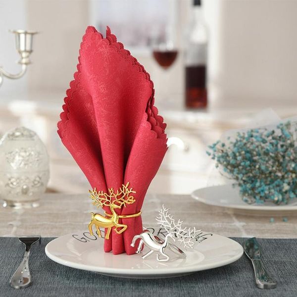 napkin rings christmas holder alloy high-quality cute durable delicate deer ring for bar restaurant party dinner
napkin rings christmas holder alloy high-quality cute durable delicate deer ring for bar restaurant party dinner