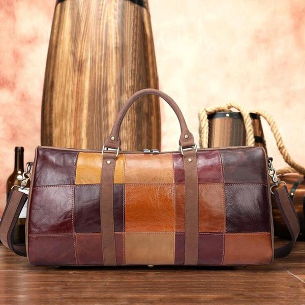 duffel bags luufan men women travel hand luggage patchwork leather duffle bag for lady famle large roomy capacity overnight
duffel bags luufan men women travel hand luggage patchwork leather duffle bag for lady famle large roomy capacity overnight