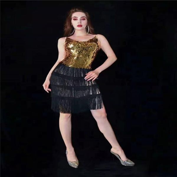 party decoration t50 women mirror sequins dress stage pole dance costume tassel hip skirt singer gold outfit wear dj clothes rave show
party decoration t50 women mirror sequins dress stage pole dance costume tassel hip skirt singer gold outfit wear dj clothes rave show