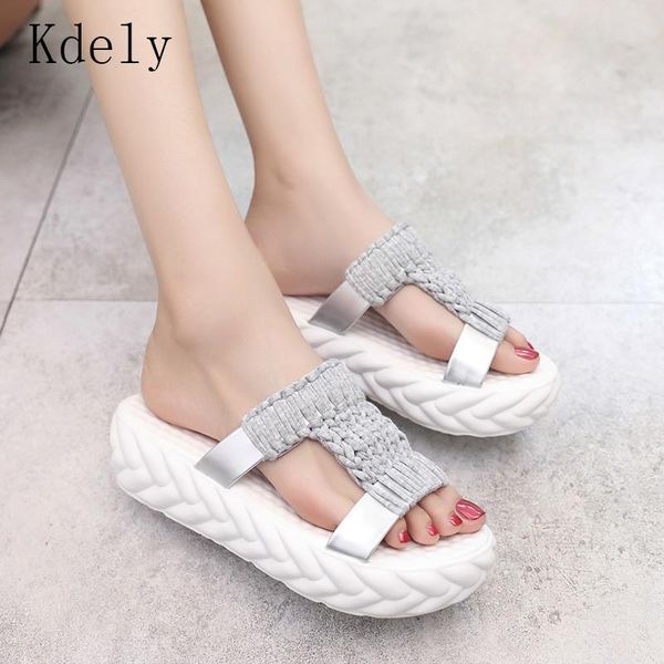 slippers shoes women sandals summer on the platform flip flops gladiator bottom, Black
slippers shoes women sandals summer on the platform flip flops gladiator bottom, Black