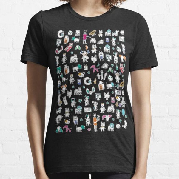 women's t-shirt colorful pet rescue mosaic hip hop 100% cotton tshirts t shirts women tee pets animals animal playful, White
women's t-shirt colorful pet rescue mosaic hip hop 100% cotton tshirts t shirts women tee pets animals animal playful, White