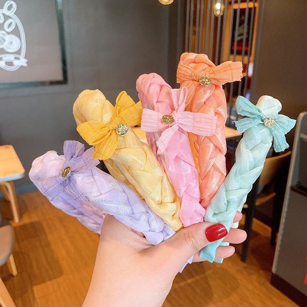 hair accessories korean style girls simple headband net yarn bowknot fresh baby woven band headwear for children fashion, Slivery;white
hair accessories korean style girls simple headband net yarn bowknot fresh baby woven band headwear for children fashion, Slivery;white