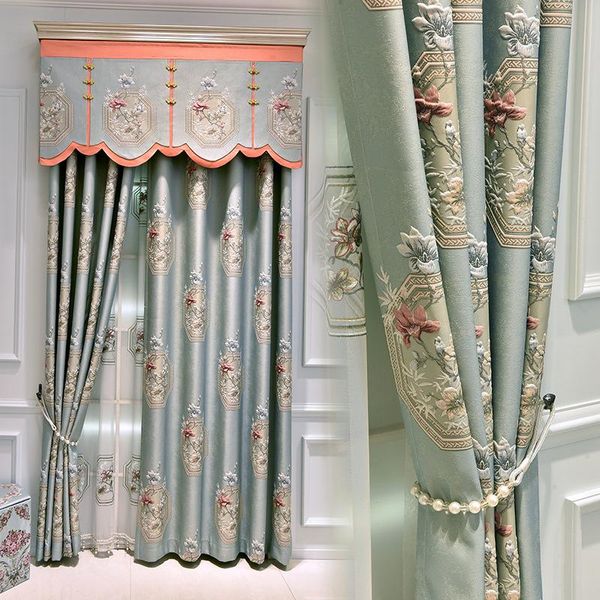 european style curtains for living dining room bedroom light luxury high precision embossed jacquard tulle curtain & drapes
european style curtains for living dining room bedroom light luxury high precision embossed jacquard tulle curtain & drapes
