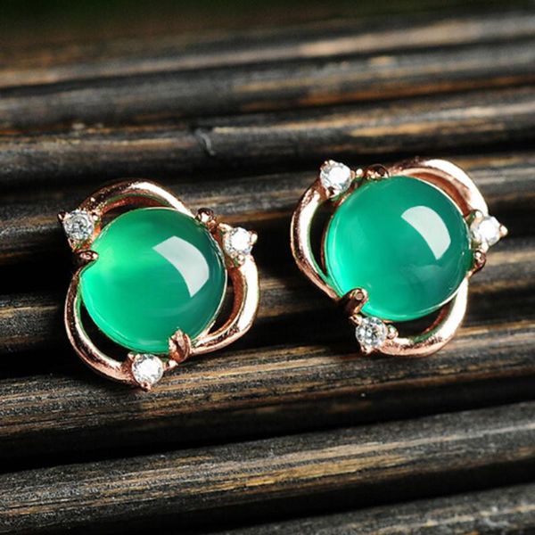 stud women earrings natural through chalcedony egg face flower the sub authentic thailand green, Golden;silver
stud women earrings natural through chalcedony egg face flower the sub authentic thailand green, Golden;silver