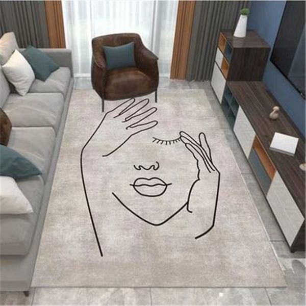 Eovna Portrait Non-slip Rug for Living Room Abstract Art Area Carpet Bedroom Bedside Rug Child Crawling Mat Home Decoration
Eovna Portrait Non-slip Rug for Living Room Abstract Art Area Carpet Bedroom Bedside Rug Child Crawling Mat Home Decoration