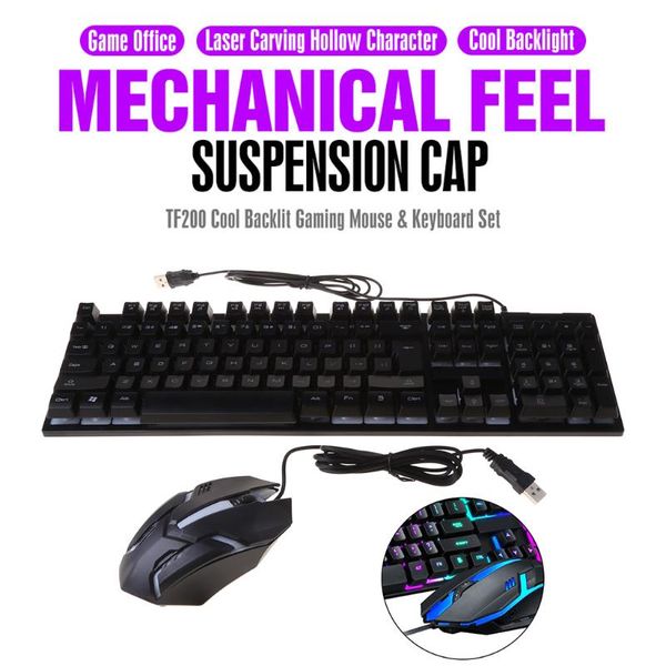 keyboards tf200 gaming mechanical keyboard mouse set rainbow backlight wired mix backlit 104 keys anti-ghosting for gamer
keyboards tf200 gaming mechanical keyboard mouse set rainbow backlight wired mix backlit 104 keys anti-ghosting for gamer