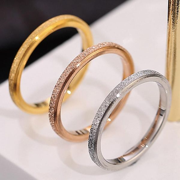 wedding rings loredana exquisite fashion lovers series jewelry for women.simple style scrub rose gold romantic stainless steel rings., Slivery;golden
wedding rings loredana exquisite fashion lovers series jewelry for women.simple style scrub rose gold romantic stainless steel rings., Slivery;golden