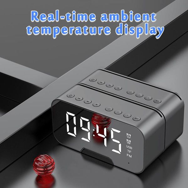 desk & table clocks digital dual alarm clock large led mirror screen display multi-function wireless bluetooth speaker mp3 home simple style
desk & table clocks digital dual alarm clock large led mirror screen display multi-function wireless bluetooth speaker mp3 home simple style