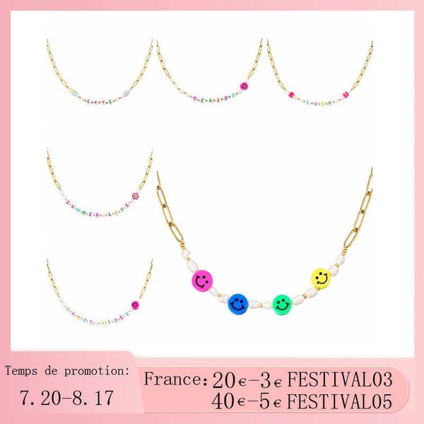 designer necklace aide s925 silver for women girls letter glazed pearl cute sweet chain summer beach collier femme
designer necklace aide s925 silver for women girls letter glazed pearl cute sweet chain summer beach collier femme