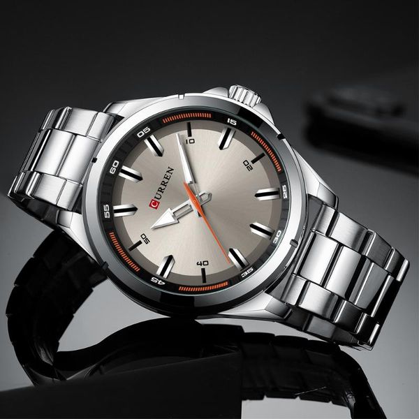 wristwatches curren mens watches simple men watch male wristwatch waterproof quartz sports clock relogio masculino, Slivery;brown
wristwatches curren mens watches simple men watch male wristwatch waterproof quartz sports clock relogio masculino, Slivery;brown