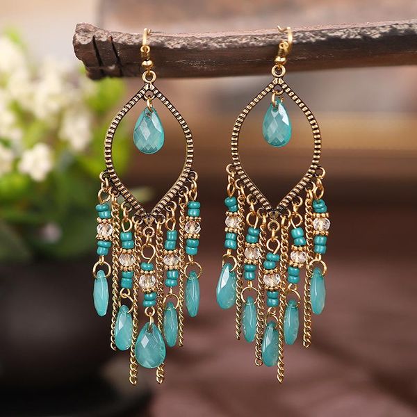 dangle & chandelier bohemian antique gold plated long water drop tassel earrings for women vintage colorful geometric jewelry, Silver
dangle & chandelier bohemian antique gold plated long water drop tassel earrings for women vintage colorful geometric jewelry, Silver