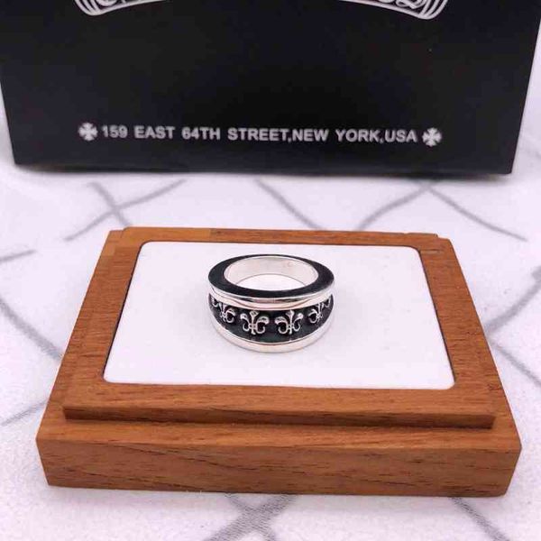 party favor chrome/hearts rings ch crowheart 925 sterling silver arc inclined scout flower boat anchor ring men's and wo
party favor chrome/hearts rings ch crowheart 925 sterling silver arc inclined scout flower boat anchor ring men's and wo