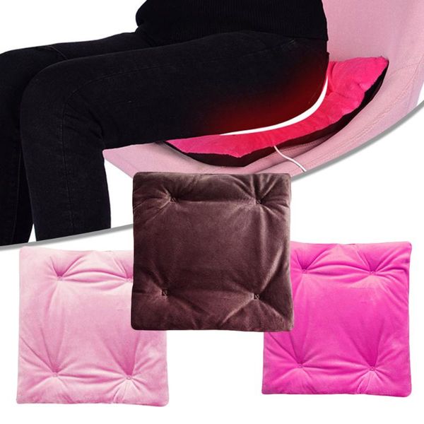 cushion/decorative pillow 38x38cm winter heated seat cushion usb universal heater solid color for car, home, office chair
cushion/decorative pillow 38x38cm winter heated seat cushion usb universal heater solid color for car, home, office chair