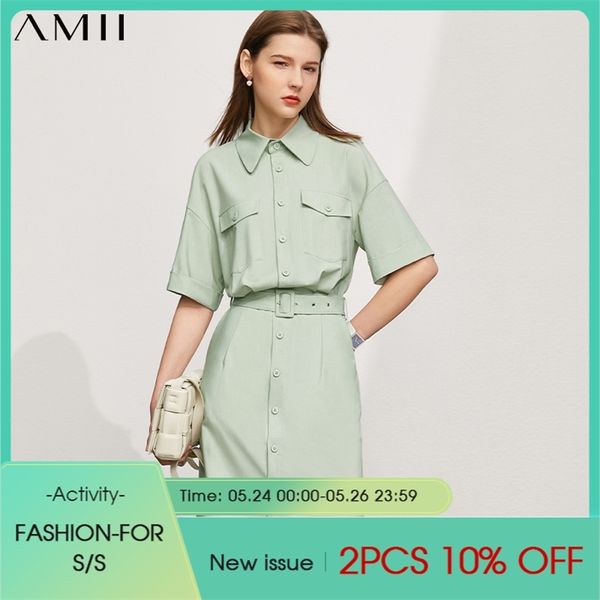 minimalism summer women's shirt dress offical lady solid single breasted with belt 12140502 210527, Black;gray
minimalism summer women's shirt dress offical lady solid single breasted with belt 12140502 210527, Black;gray