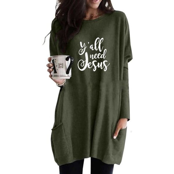 women's hoodies & sweatshirts you all need jesus letter print pocket long for female femmes christmas lover gift plus size casual women, Black
women's hoodies & sweatshirts you all need jesus letter print pocket long for female femmes christmas lover gift plus size casual women, Black