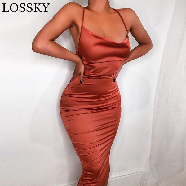 lossky neon satin lace up summer women bodycon long midi dress sleeveless backless elegant party outfits club clothes 210520, Black;gray
lossky neon satin lace up summer women bodycon long midi dress sleeveless backless elegant party outfits club clothes 210520, Black;gray