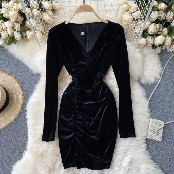 casual dresses fashion women solid bodycon mini short dress vintage velvet long sleeve office lady drawstring vestidos ropa mujers, Black;gray
casual dresses fashion women solid bodycon mini short dress vintage velvet long sleeve office lady drawstring vestidos ropa mujers, Black;gray