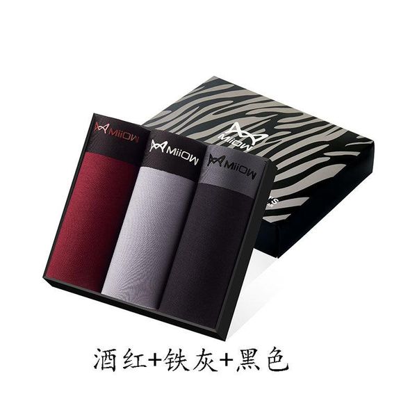 underpants men's briefs and bullets separation modal seamless boxer, Black;white
underpants men's briefs and bullets separation modal seamless boxer, Black;white