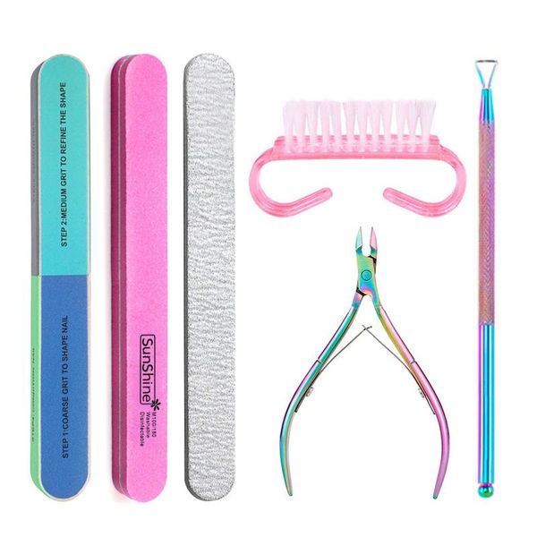 nail art kits 6pcs diy set files clipper manicure pedicure polishing tools care
nail art kits 6pcs diy set files clipper manicure pedicure polishing tools care
