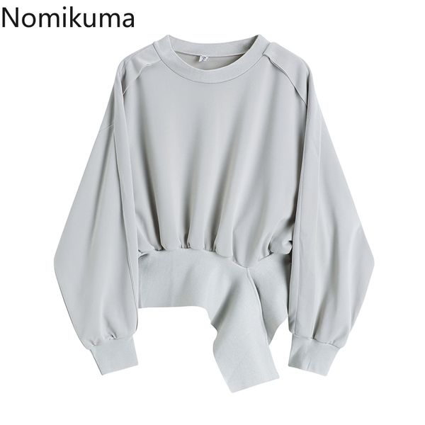 nomikuma spring new women hoodies causal long sleeve irregular split patchwork jumper korean short sweatshirt 6e063 210427, Black
nomikuma spring new women hoodies causal long sleeve irregular split patchwork jumper korean short sweatshirt 6e063 210427, Black