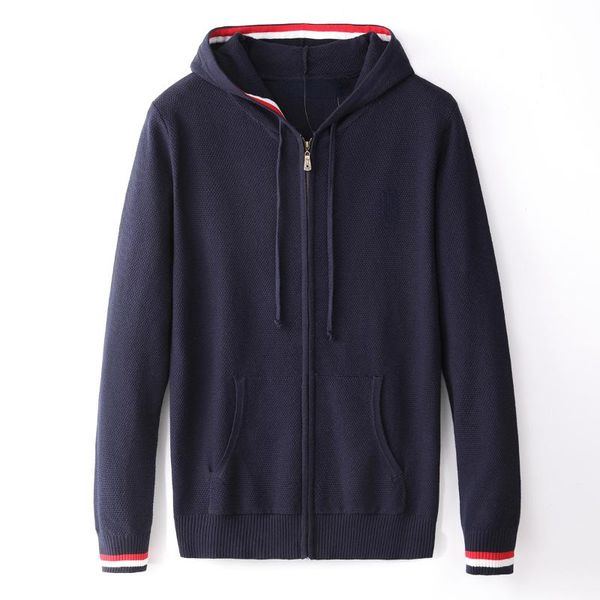 men's sweaters 2021 small horse cotton sweater with hat zipper autumn winter jersey pony jumper hombre male knitted, White;black
men's sweaters 2021 small horse cotton sweater with hat zipper autumn winter jersey pony jumper hombre male knitted, White;black