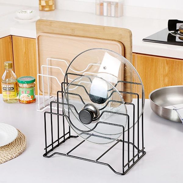 iron kitchen shelf pan rack cutting board holder storage pot lid organizer stands tapas cover stand stainless steel dish 2 & organization
iron kitchen shelf pan rack cutting board holder storage pot lid organizer stands tapas cover stand stainless steel dish 2 & organization
