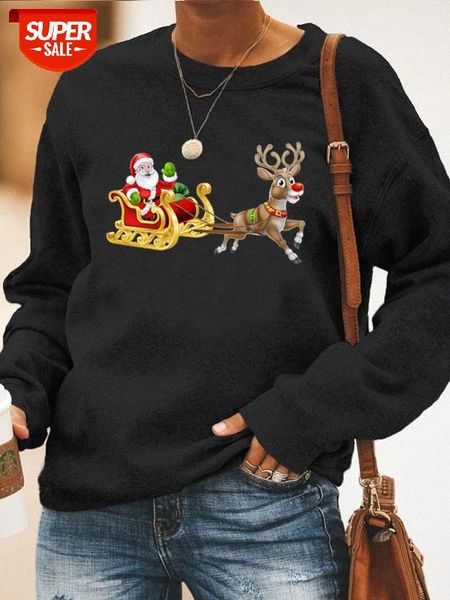 christmas women's bottoming sweater with letter printing round neck long-sleeved women #ws05, Black
christmas women's bottoming sweater with letter printing round neck long-sleeved women #ws05, Black