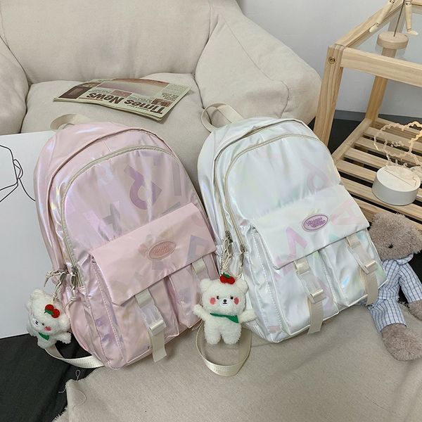 backpack summer school backpacks, solid color fashion, women's backpack, nylon-proof, waterproof, with lots of pockets, bag ey60
backpack summer school backpacks, solid color fashion, women's backpack, nylon-proof, waterproof, with lots of pockets, bag ey60