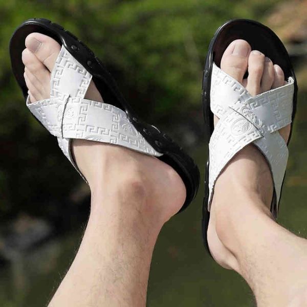slippers summer men's shoes leisure printing pu classic simple sandals comfortable beach selling ks088 0nt5, Black
slippers summer men's shoes leisure printing pu classic simple sandals comfortable beach selling ks088 0nt5, Black