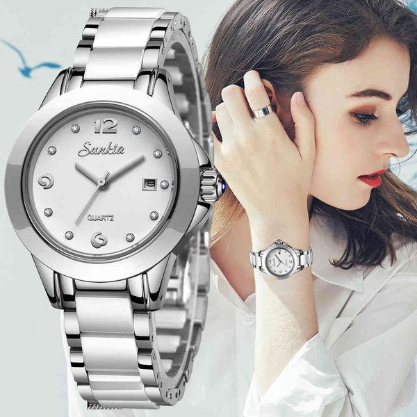 relogio feminino sunkta women quartz watch fashion sport casual ceramic watch female crystal diamond women watches for women+box 210517, Slivery;brown
relogio feminino sunkta women quartz watch fashion sport casual ceramic watch female crystal diamond women watches for women+box 210517, Slivery;brown
