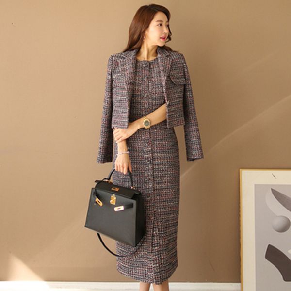 two piece dress zawfl inverno duas peças conjunto único breasted lã tweed xadrez arco jaqueta casaco + feminino sem mangas colete vestido te, White
two piece dress zawfl inverno duas peças conjunto único breasted lã tweed xadrez arco jaqueta casaco + feminino sem mangas colete vestido te, White