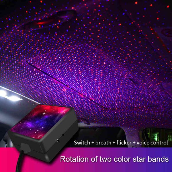 car starry sky roof two-color auto-rotating dynamic starry sky light with three modes to switch car roof atmosphere decorative lights shippi
car starry sky roof two-color auto-rotating dynamic starry sky light with three modes to switch car roof atmosphere decorative lights shippi