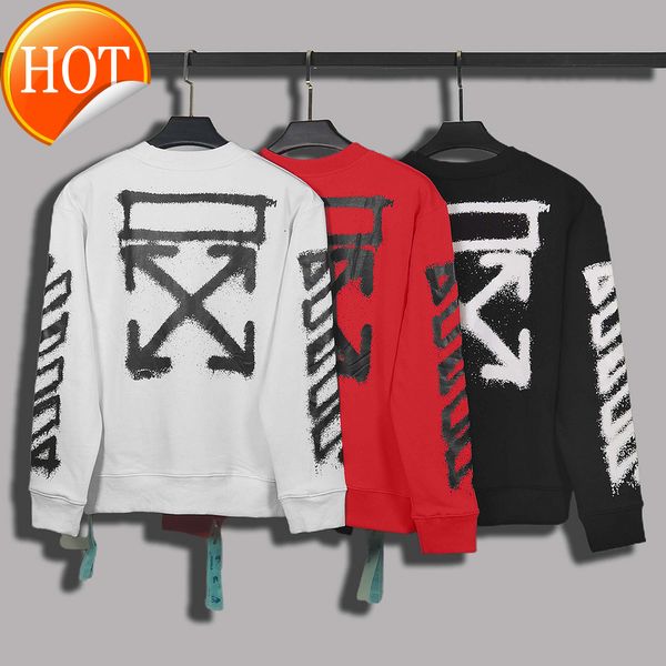 tide brand off white autumn winter new style classic arrstyle graffiti splash process round neck sweater, Black
tide brand off white autumn winter new style classic arrstyle graffiti splash process round neck sweater, Black
