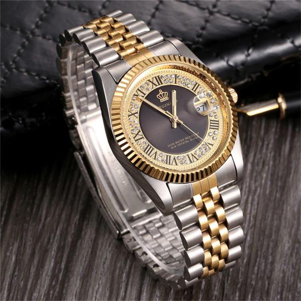 wristwatches reginald watch men diamond watches stainless steel quartz luxury business reloje hombre 2021 heren horloge, Slivery;brown
wristwatches reginald watch men diamond watches stainless steel quartz luxury business reloje hombre 2021 heren horloge, Slivery;brown