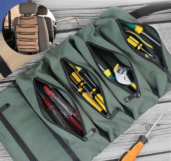 canvas tool hanging bag car kit multi function storage repairs handbags the starter pliers hold boxes & bins
canvas tool hanging bag car kit multi function storage repairs handbags the starter pliers hold boxes & bins