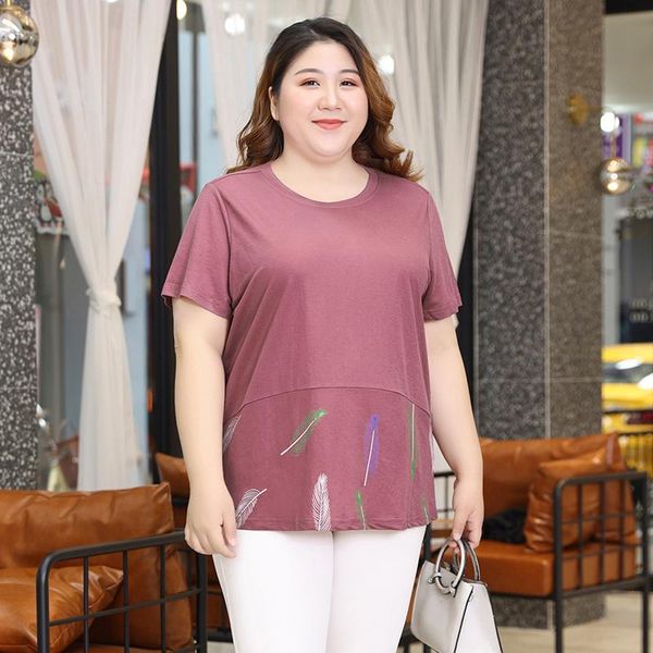 plus size t-shirt women blosue o-neck short sleeve female summer shirts 2021 fashion show thin loose casual clothes, Black
plus size t-shirt women blosue o-neck short sleeve female summer shirts 2021 fashion show thin loose casual clothes, Black