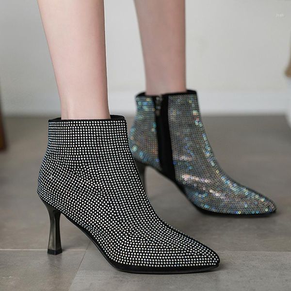 boots rimocy luxury crystal white ankle lady 2021 winter warm short plush shoes woman elegant pointed toe thin heel pumps mujer1, Black
boots rimocy luxury crystal white ankle lady 2021 winter warm short plush shoes woman elegant pointed toe thin heel pumps mujer1, Black