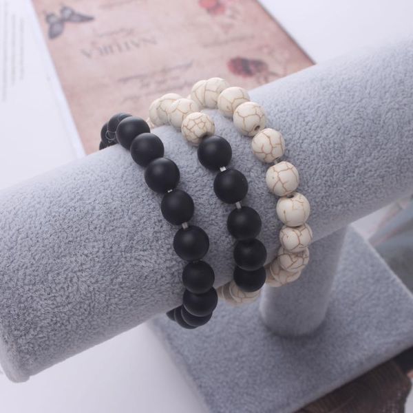 charm bracelets 3 pcs/set distance colorful beads bracelet natural stone strand jewelry gifts for women men lovers, Golden;silver
charm bracelets 3 pcs/set distance colorful beads bracelet natural stone strand jewelry gifts for women men lovers, Golden;silver