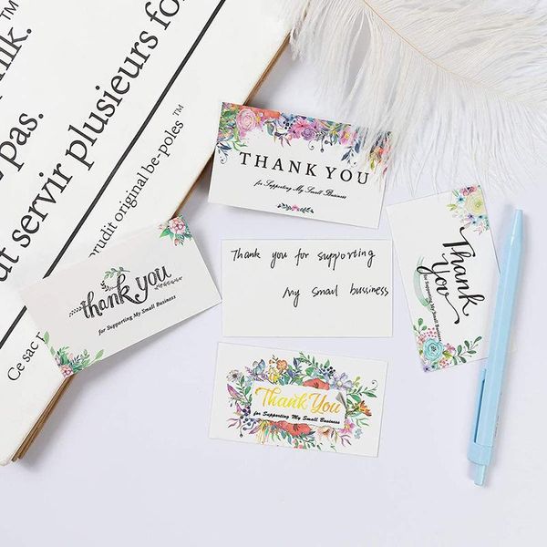 greeting cards 50pcs flower thank you for supporting my small business order shopping purchase thanks card gift decoration
greeting cards 50pcs flower thank you for supporting my small business order shopping purchase thanks card gift decoration