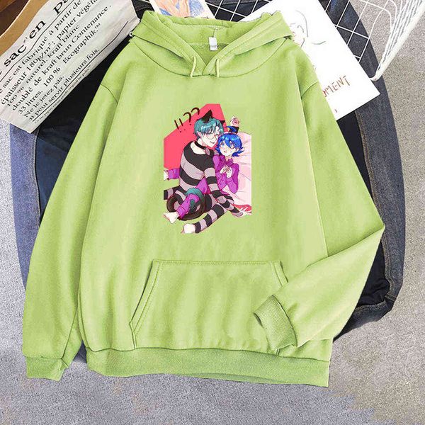 graphic hoodies women anime print welcome to demon school iruma kun kirio loose aesthetic casual cartoon autumn winter pullovers y0820, Black
graphic hoodies women anime print welcome to demon school iruma kun kirio loose aesthetic casual cartoon autumn winter pullovers y0820, Black